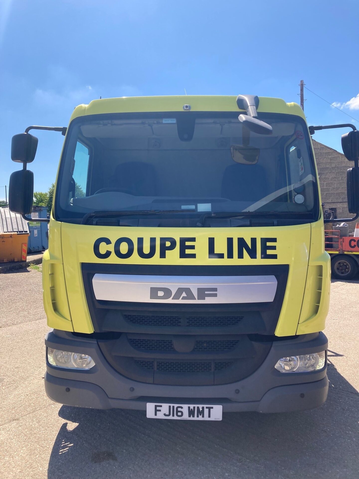 Coupe Line adds DAF Euro 6 truck to it's fleet Coupe Line